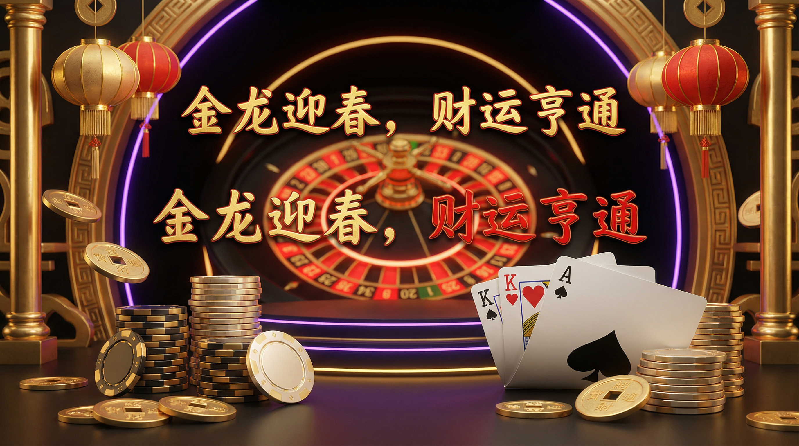 老虎机豪华娱乐场景展示